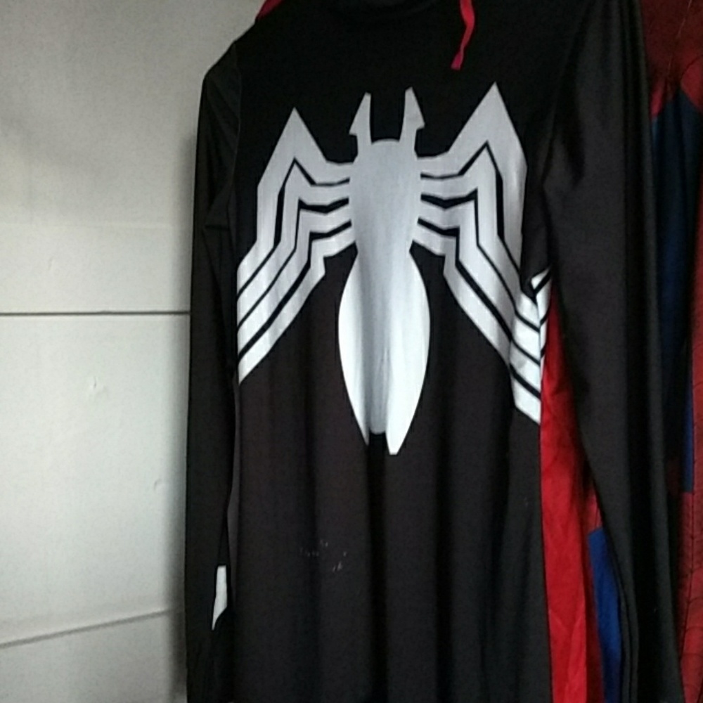 Symbiote Black Spiderman costume